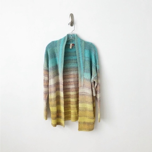 Anthropologie Pilcro Space-Dyed Cardigan Blue - Picture 4 of 8
